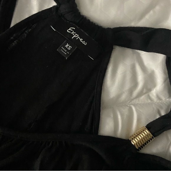 EXPRESS LOT rhinestone/cold shoulder/embellished bling tanks LOT OF 2 - Picture 8 of 9